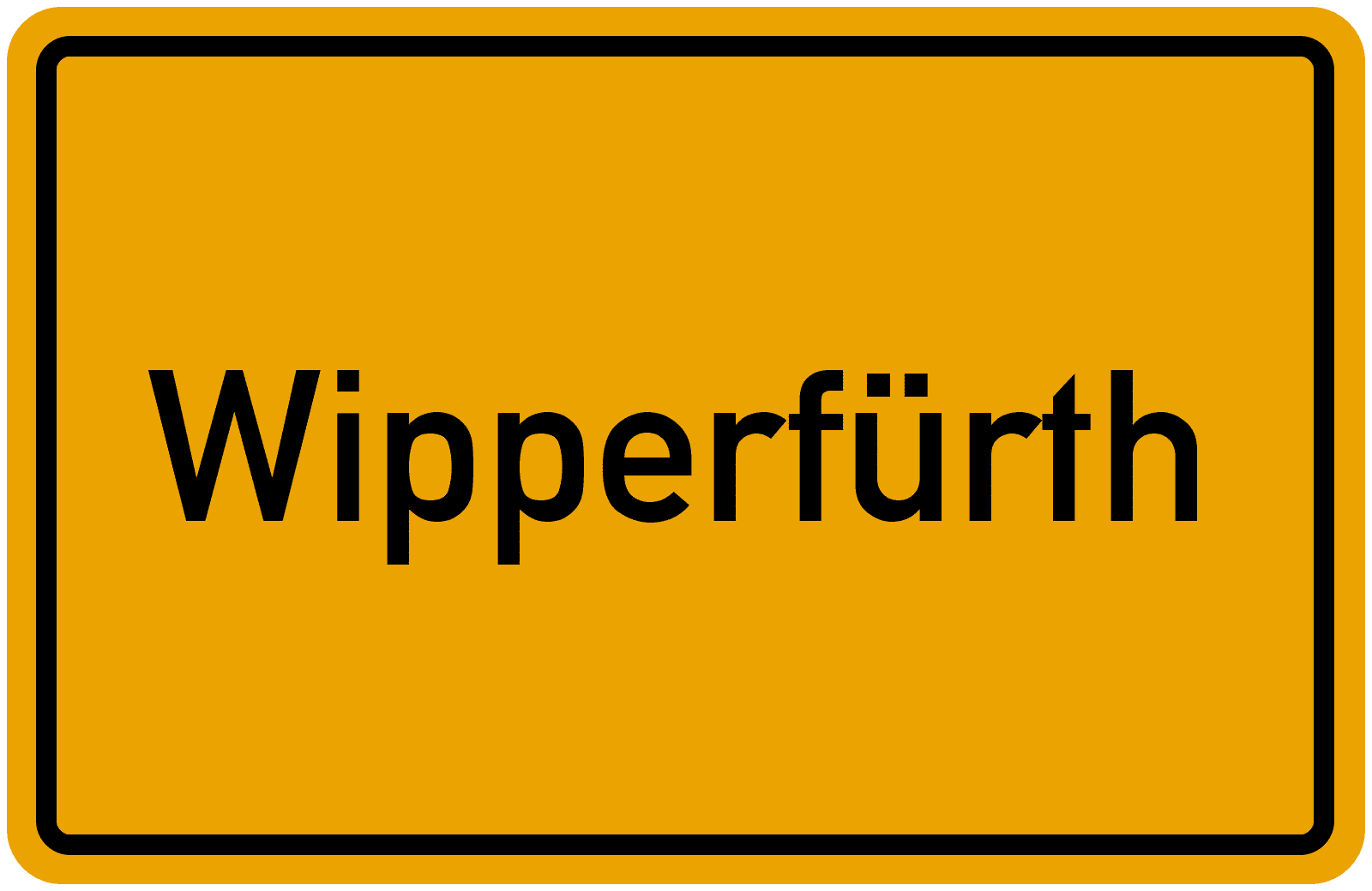 Ortsschild Wipperfürth